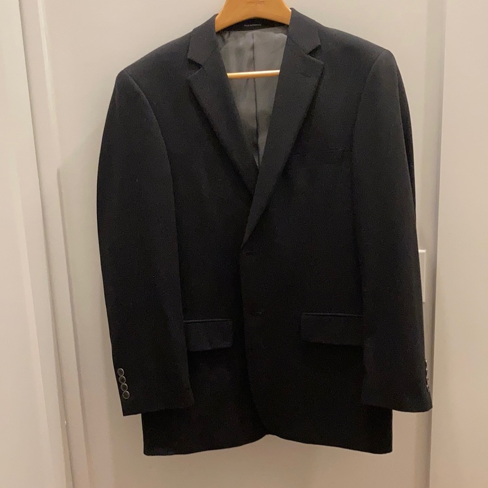 Sport Coat 42L navy blue Wilke Rodriguez blazer